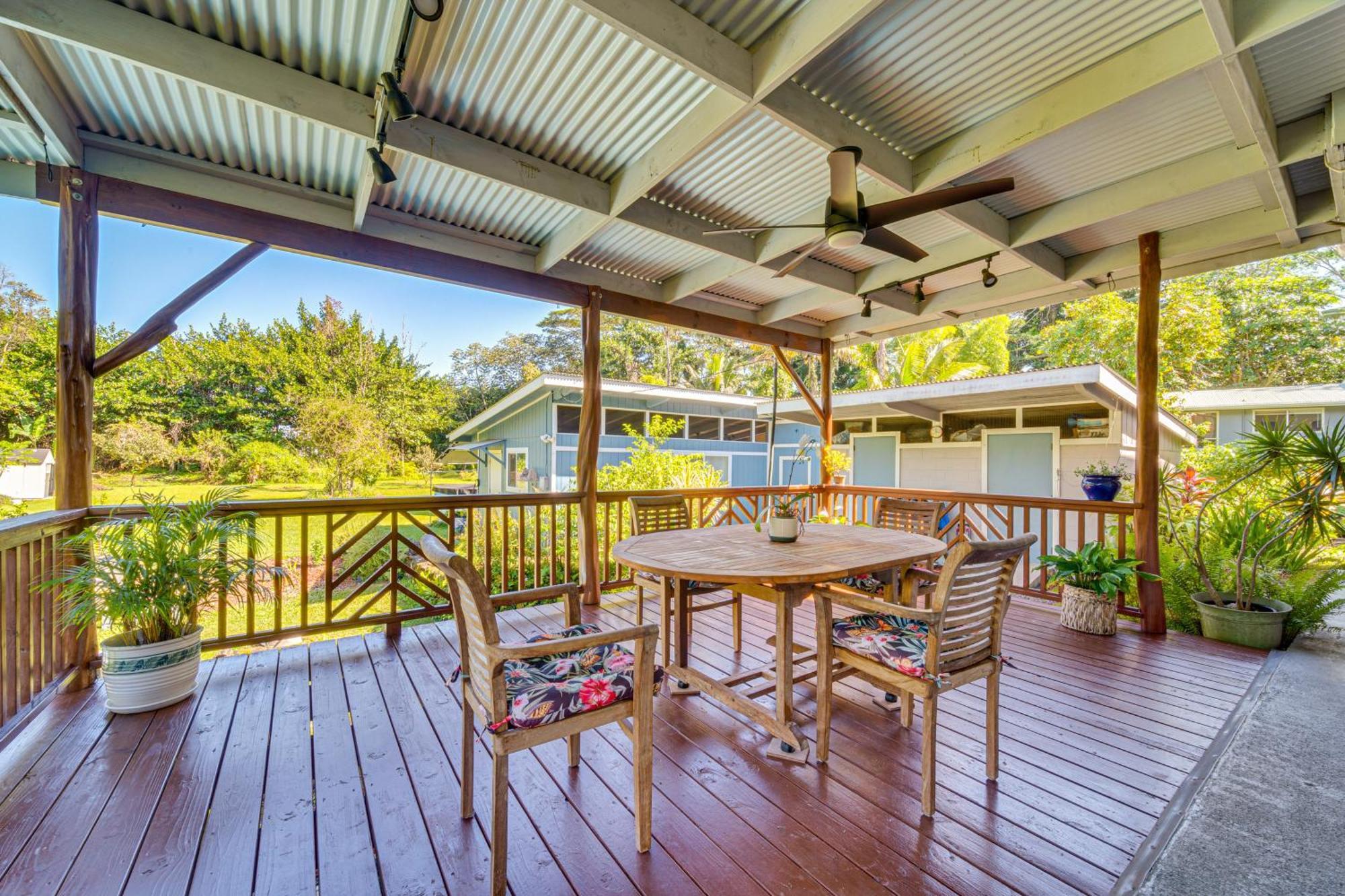 Keaau Apartment On Beautiful Acre With Pool And Deck! Eksteriør billede